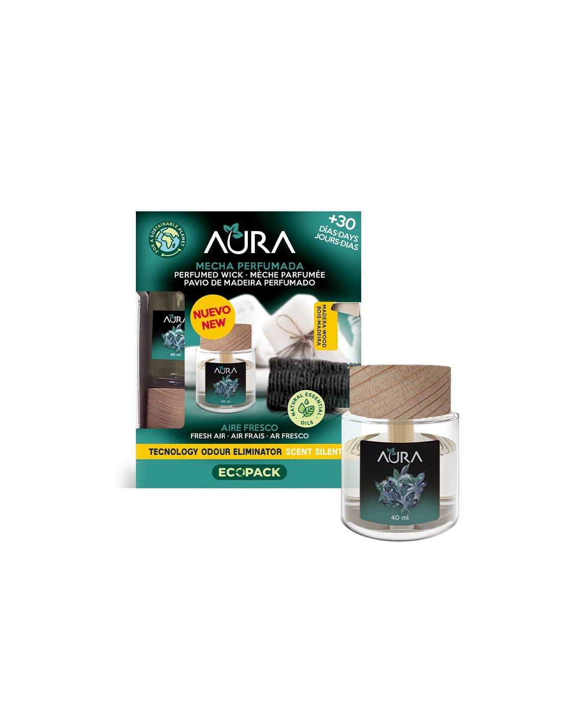 Cristalinas Ambientador Mecha Perfumada Ecopack 40ml Descuento