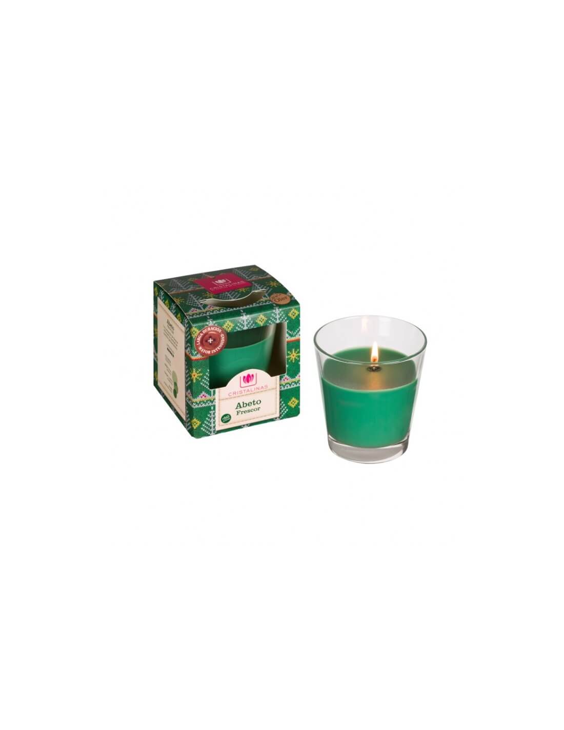 Cristalinas Vela Perfumada Gama Navidad 50h