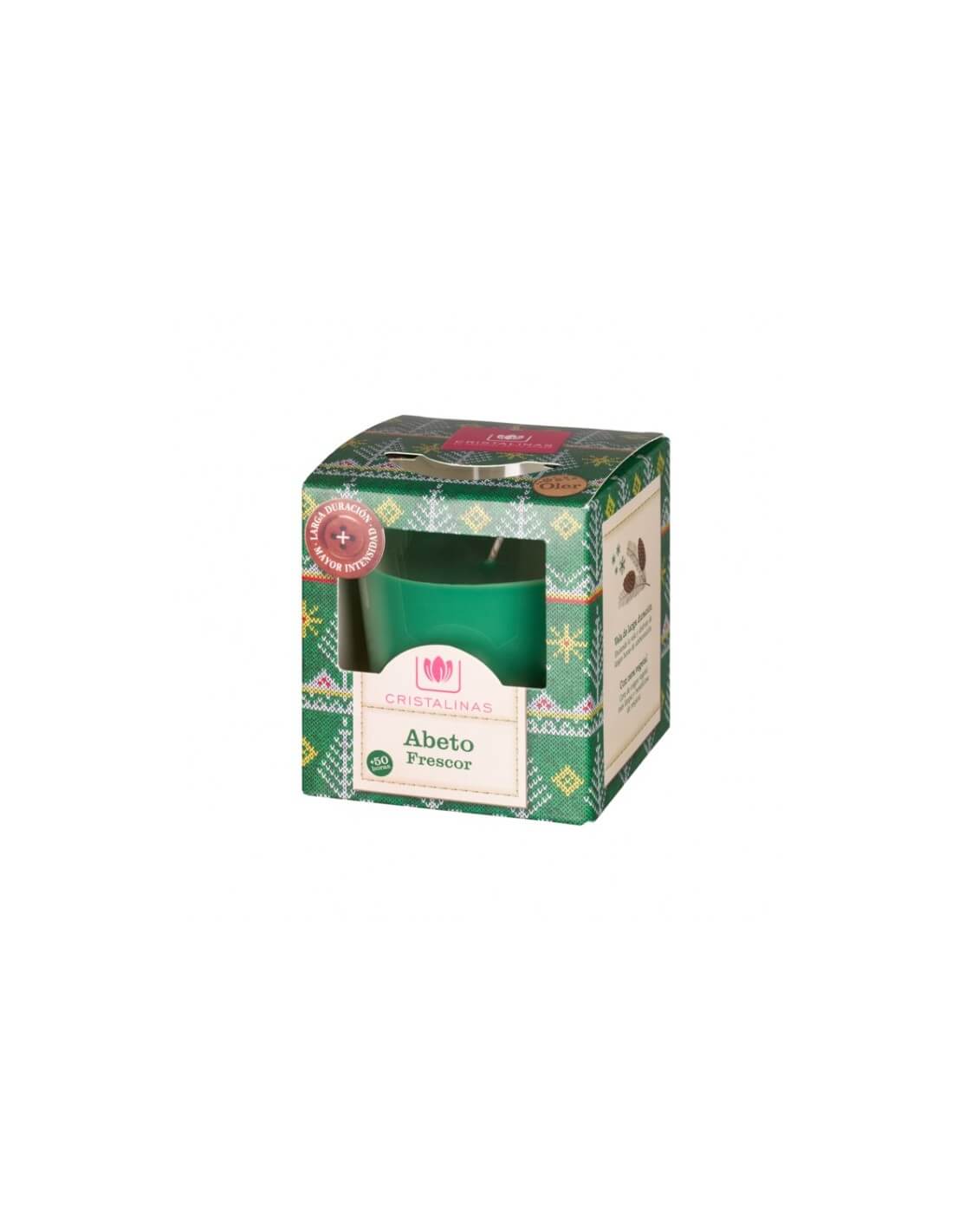 Cristalinas Vela Perfumada Gama Navidad 50h Envío internacional gratuito