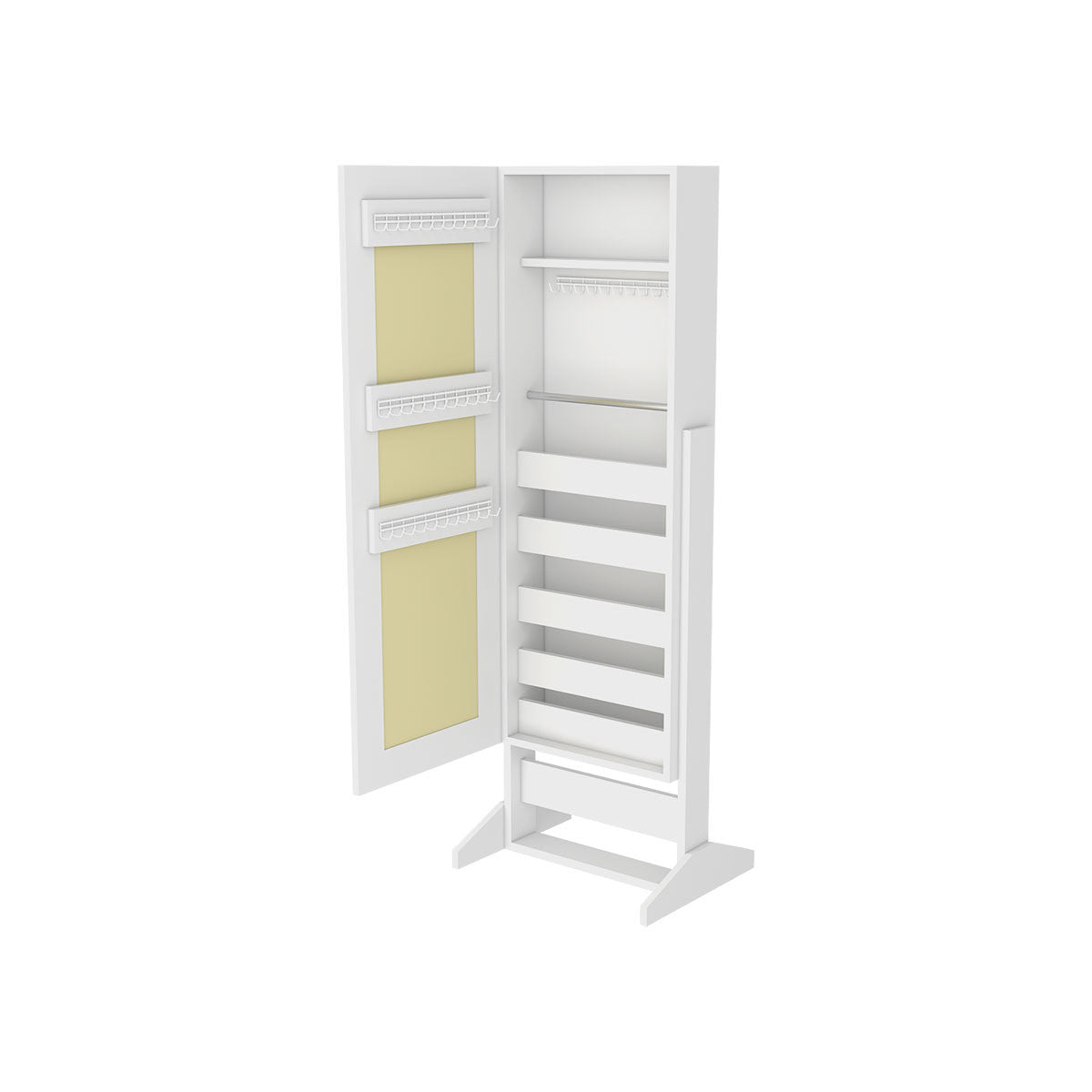 Deco home Joyero Prisma Blanco Último día