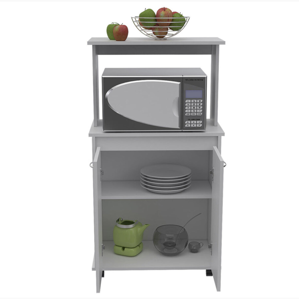 Deco home Modulo Microondas Bajo Italia Blanco Solo queda un día