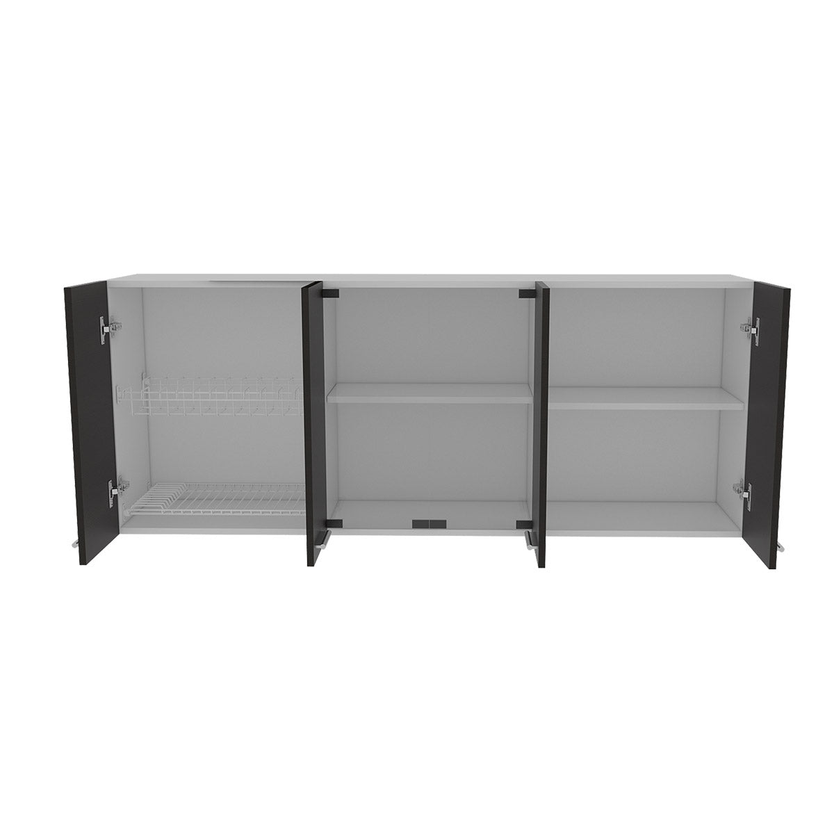 Deco home Gabinete de Pared 150 Vidrio Ahorra y exporta