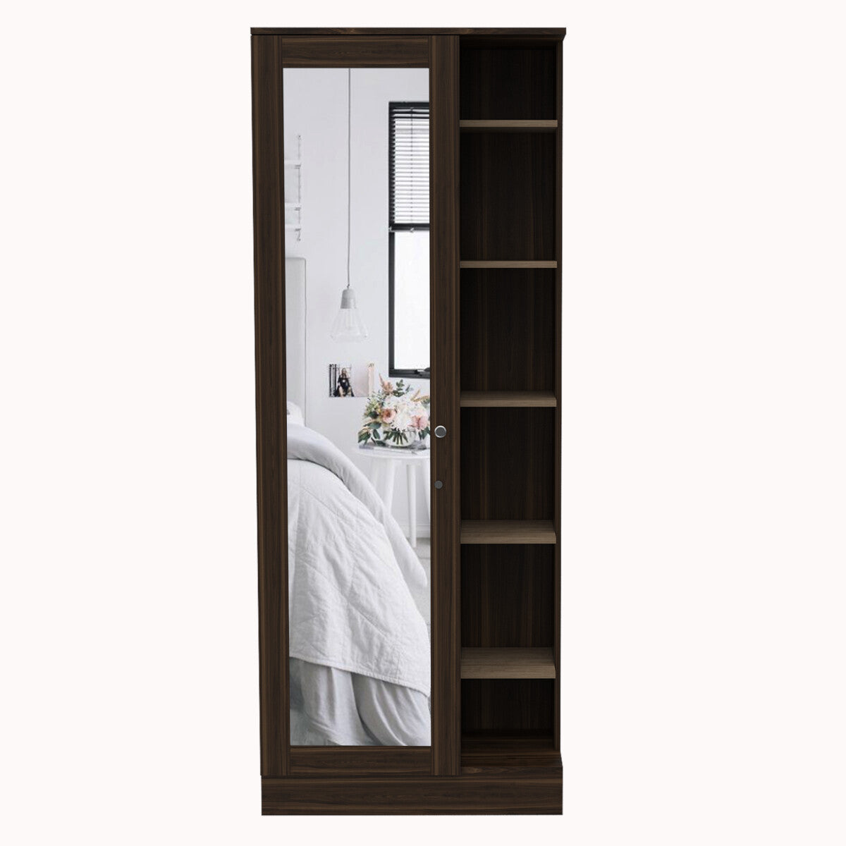 Deco home ARMARIO ARMABLE CON ESPEJO MODELO WOMAN Gran oferta