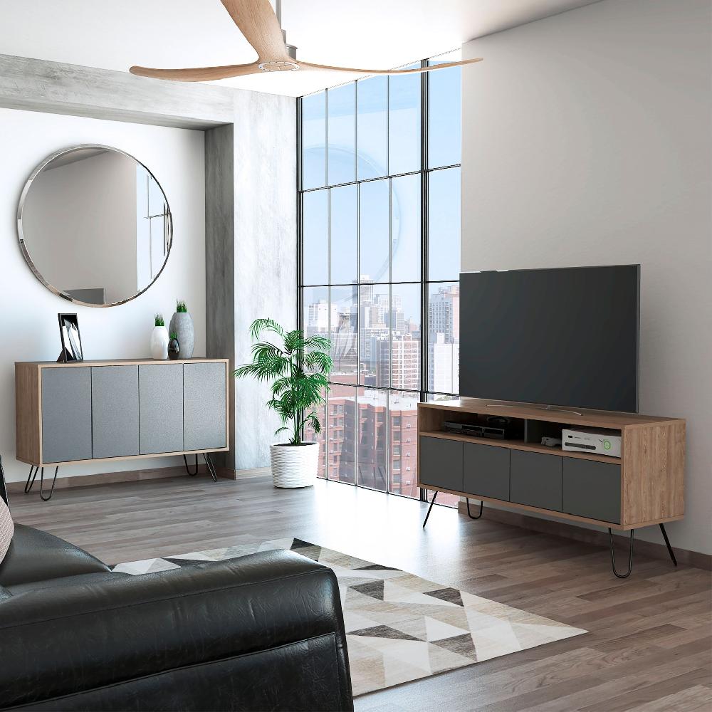 Deco home Combo Rack de Tv + Bife Vassel Liquidación