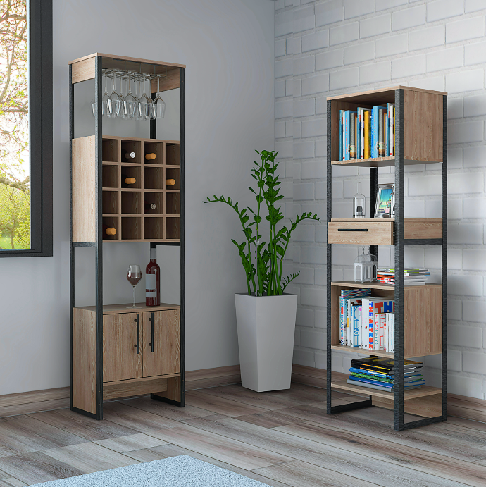 Deco home Combo Magnum bar+biblioteca abierto Mejor oferta