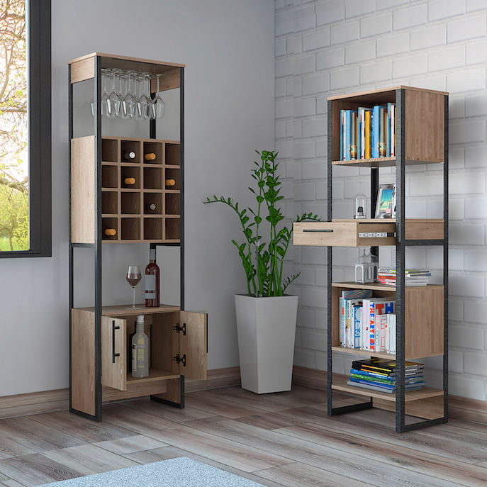 Deco home Combo Magnum bar+biblioteca abierto Mejor oferta
