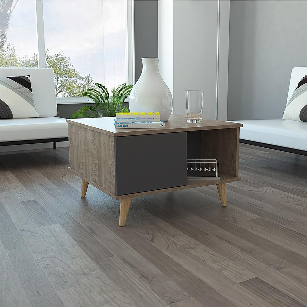 Deco home Combo Mesa auxiliar Salem + Mesa de centro Rebajas top