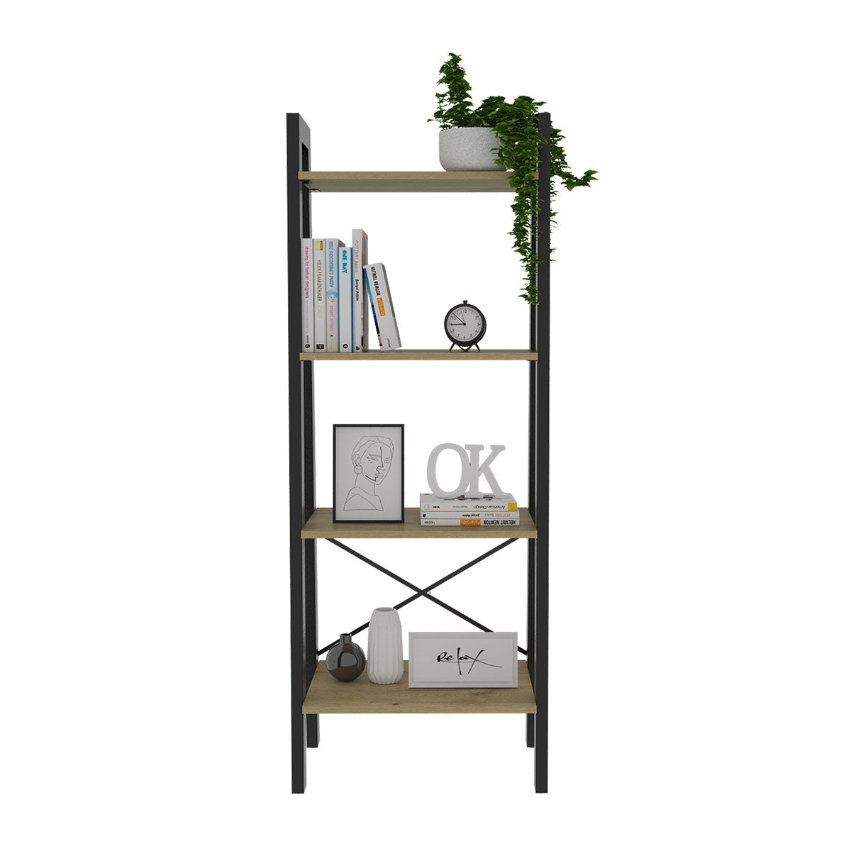 Deco home Librero Escalera Ferrato Promoción por tiempo limitado