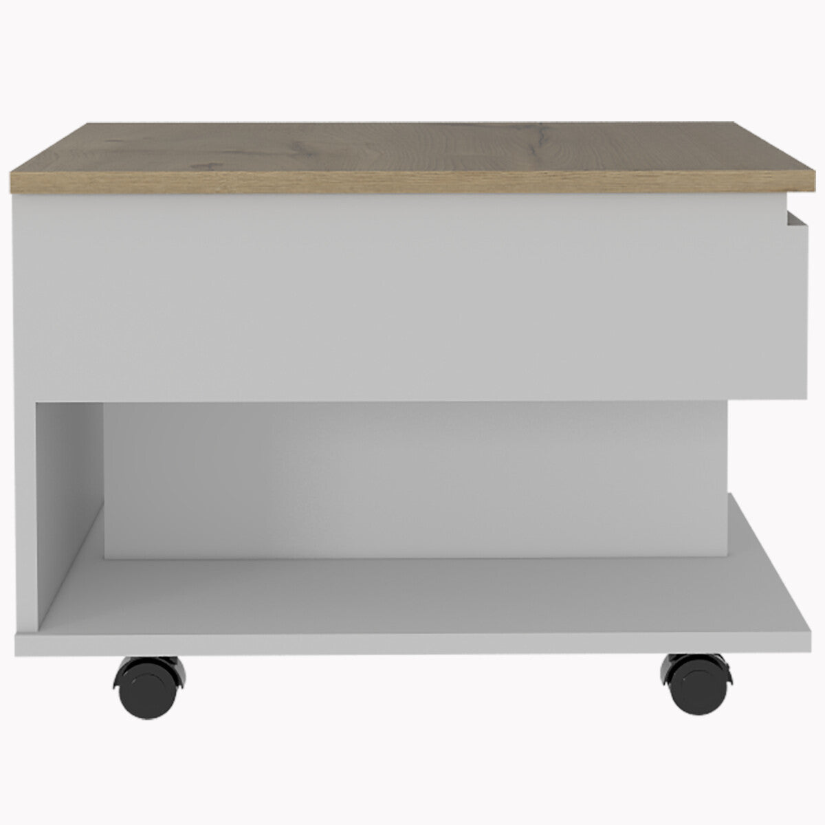 Deco home Mesa Auxiliar Luanda Duna con Blanco
