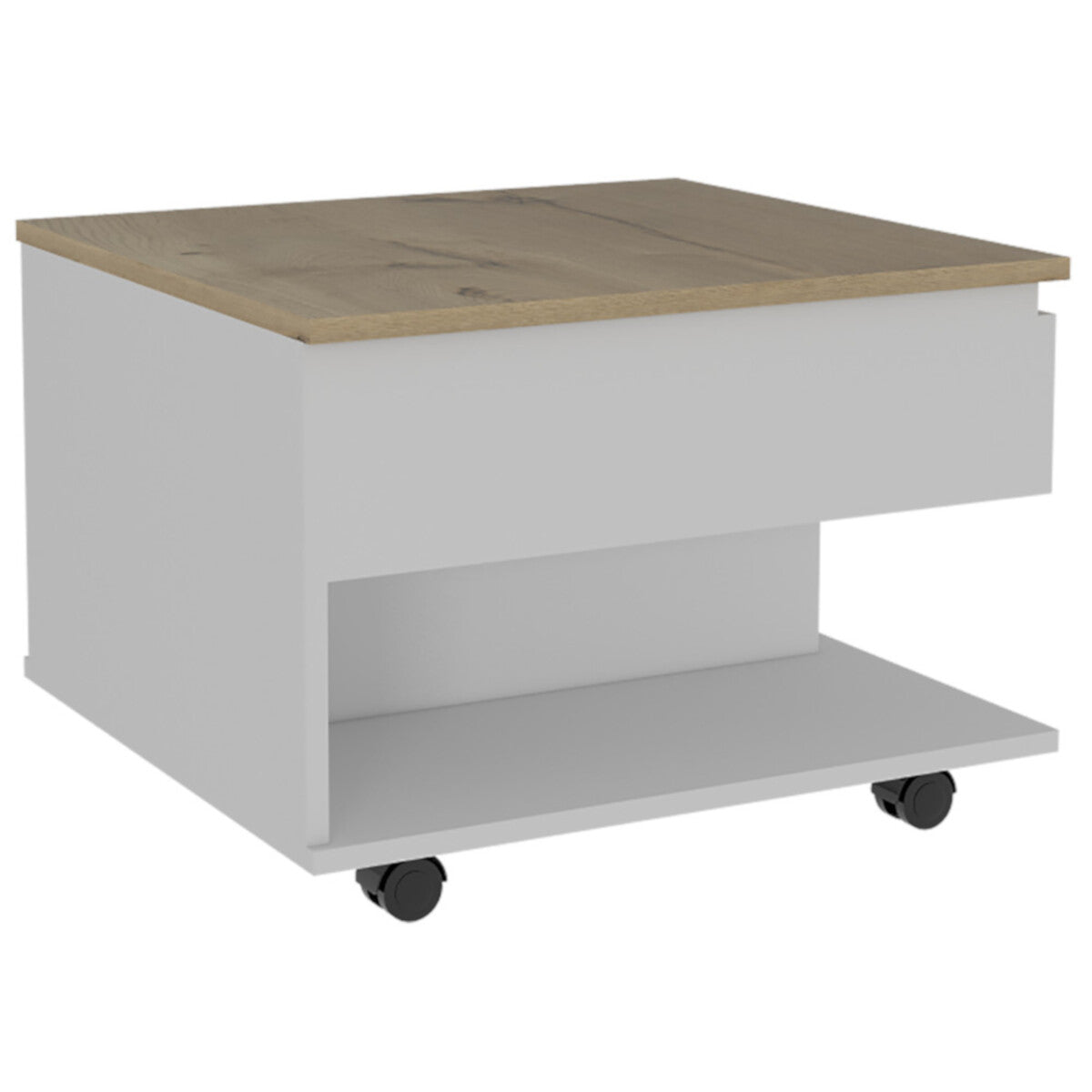 Deco home Mesa Auxiliar Luanda Duna con Blanco Última moda