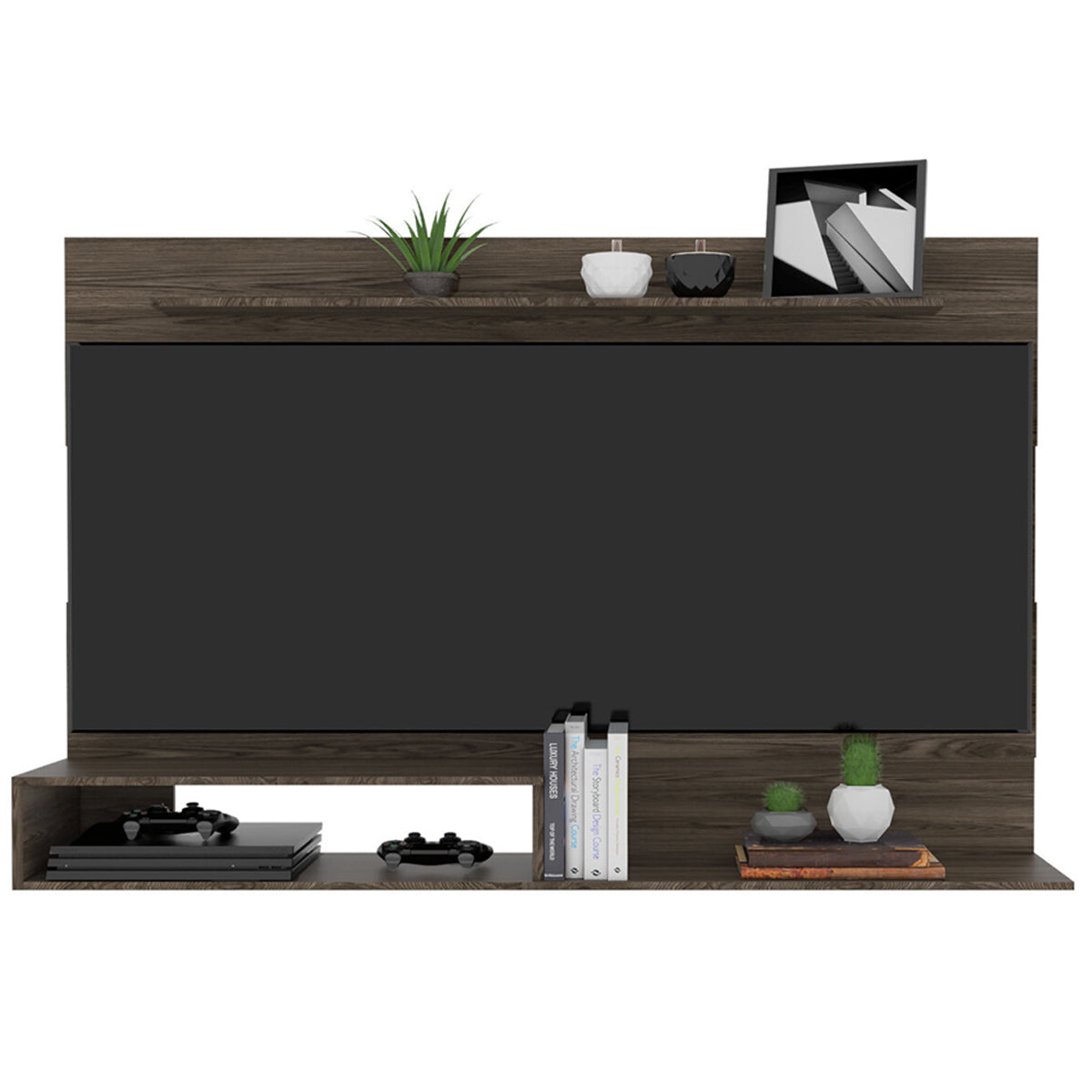Deco home Panel de TV Beijing color Cognac Solo queda un día