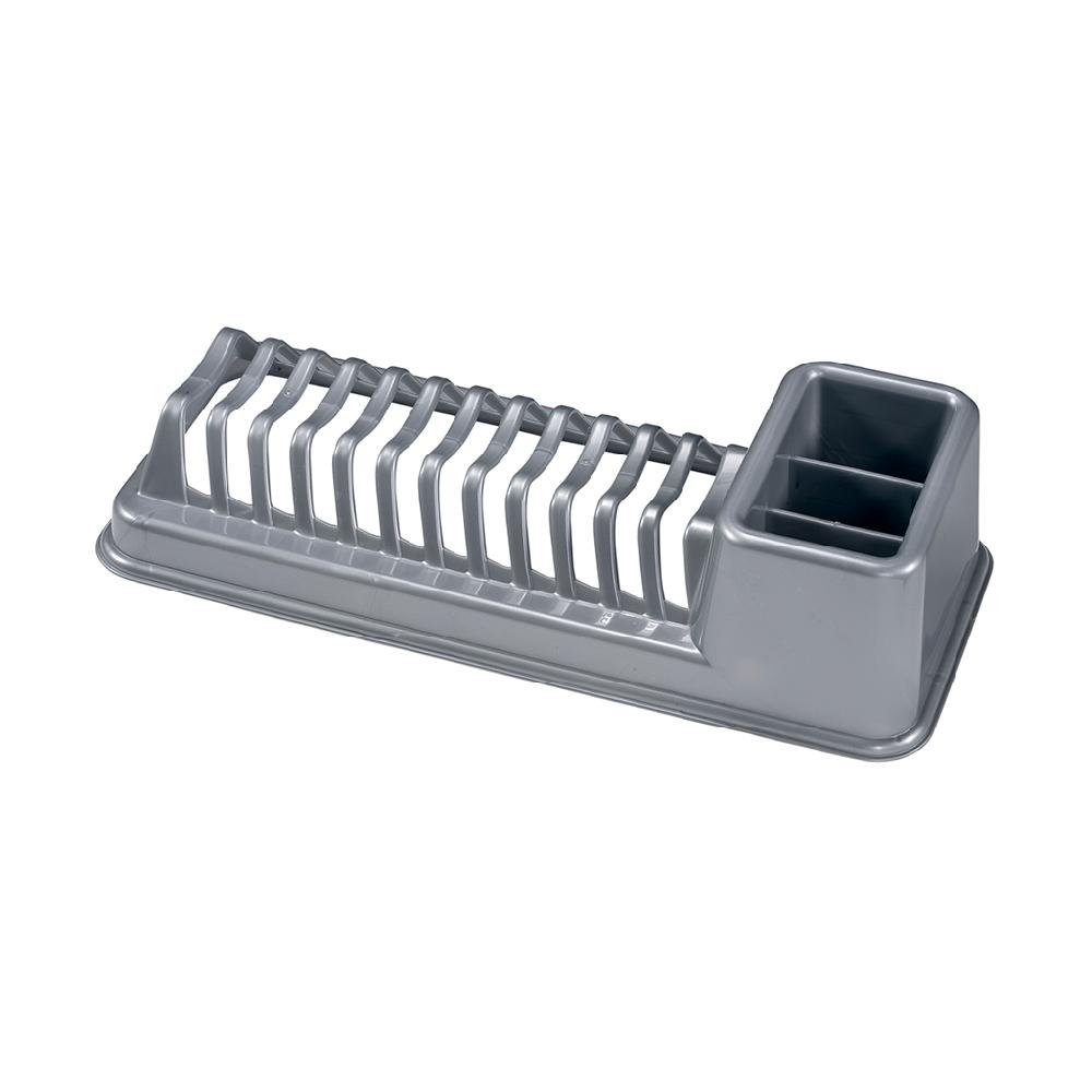 Great plastic Escurreplatos Pequeño Plata
