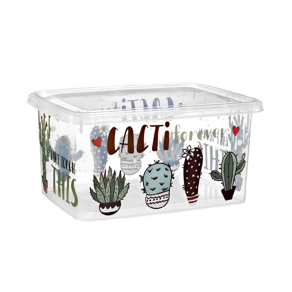 Great plastic Contenedor Urban 26L. IML Cactus Rebajas