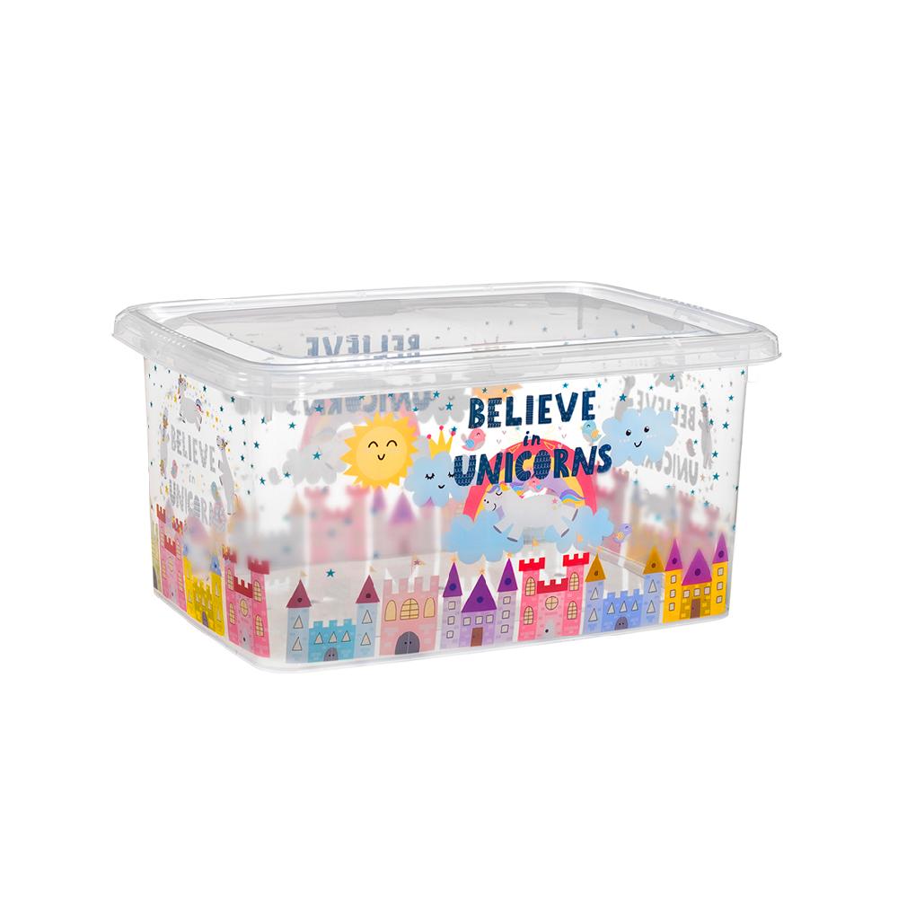 Great plastic Contenedor Urban 8L. IML Unicornios Venta caliente