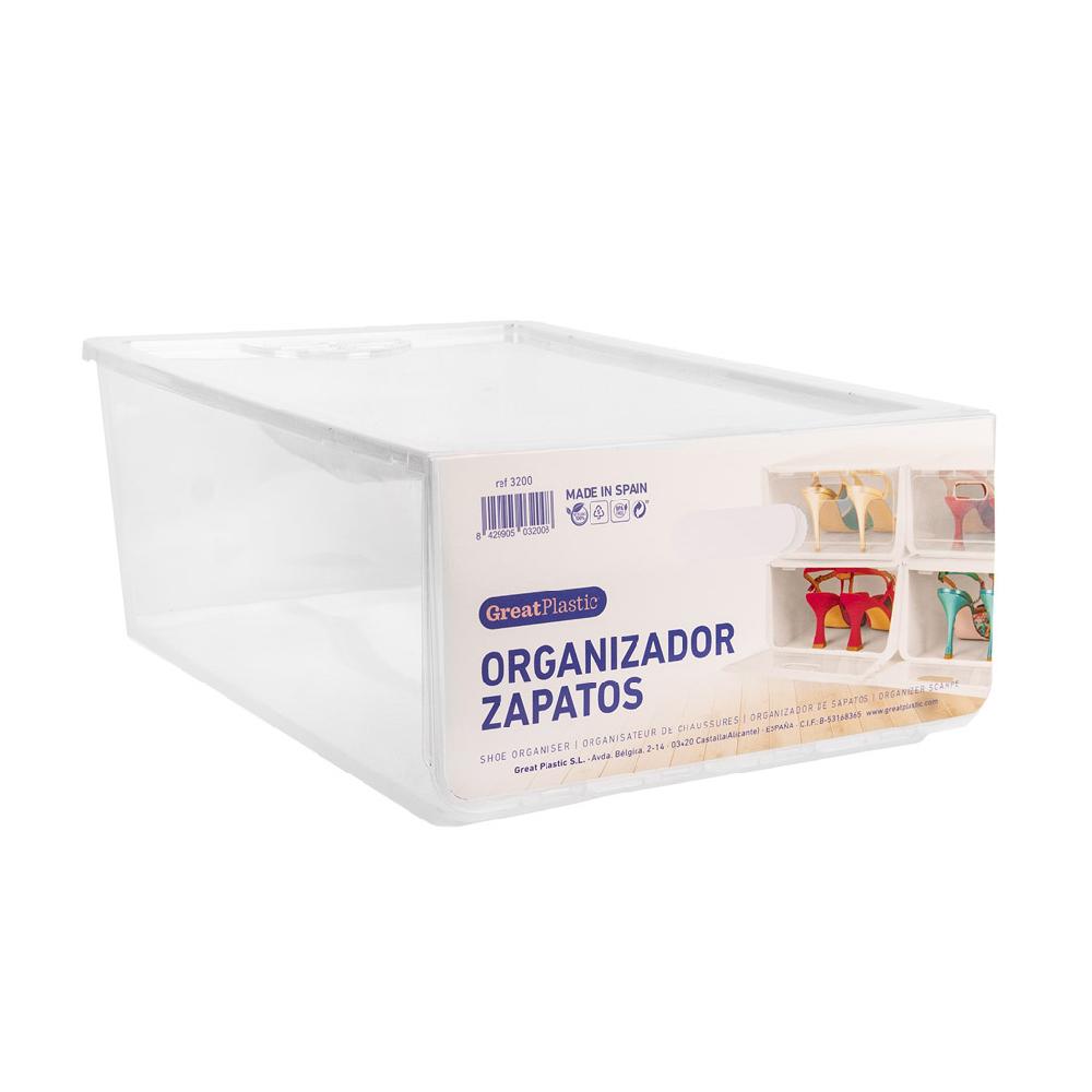 Great plastic Zapatero Apilable Natural