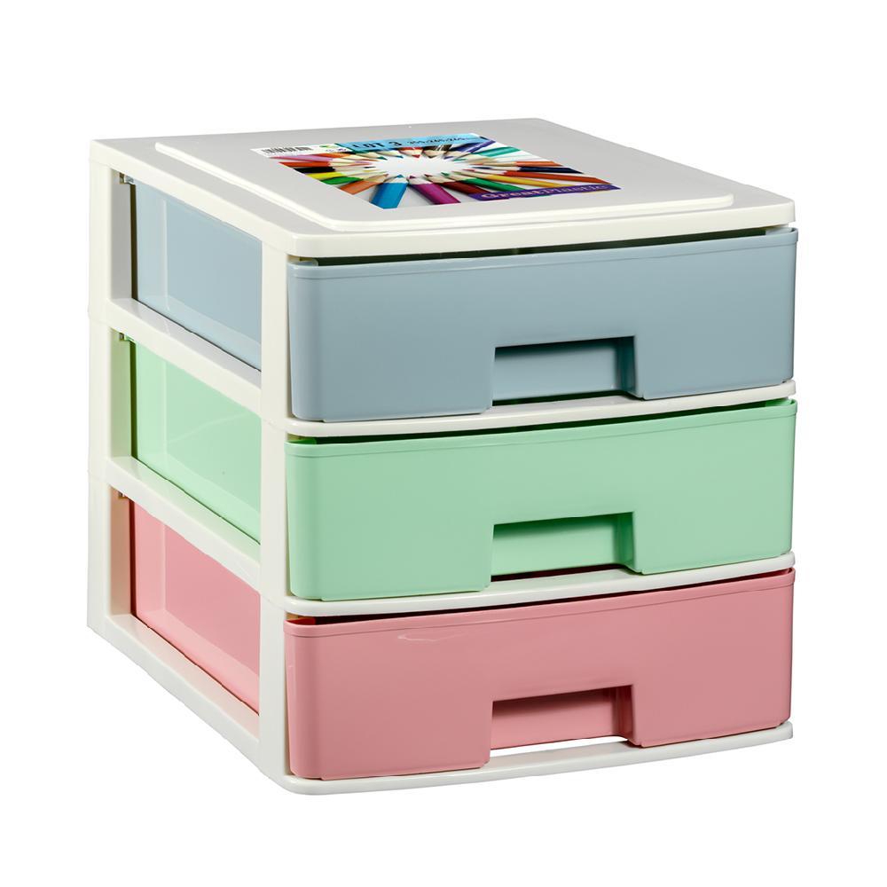 Great plastic L/3 Cajones Stylo Multicolor Grandes descuentos