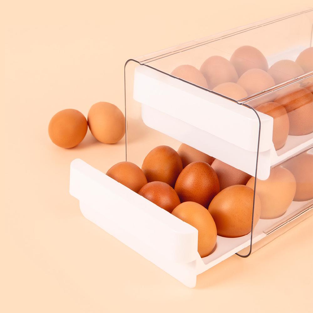Great plastic Organizador Frigo 2 Hueveras Promoción trimestral