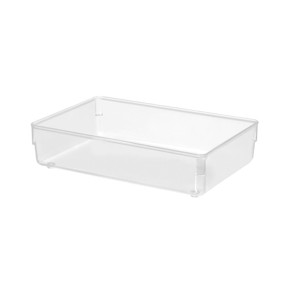 Great plastic Organizador De Cajón Cristal Antideslizante 240X160X55 Tienda de fábrica