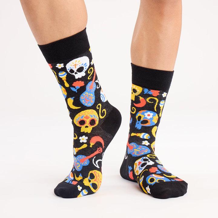 kylie crazy Calcetines divertidos de algodón "sin costuras". CATRINAS Descuentos del mes