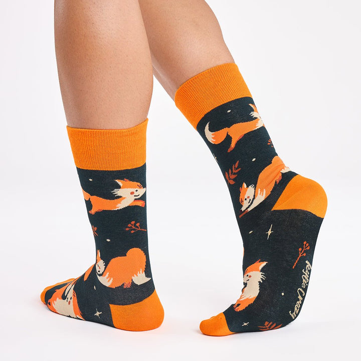 kylie crazy Calcetines divertidos de algodón "sin costuras". ZORRO Descuento por venta flash
