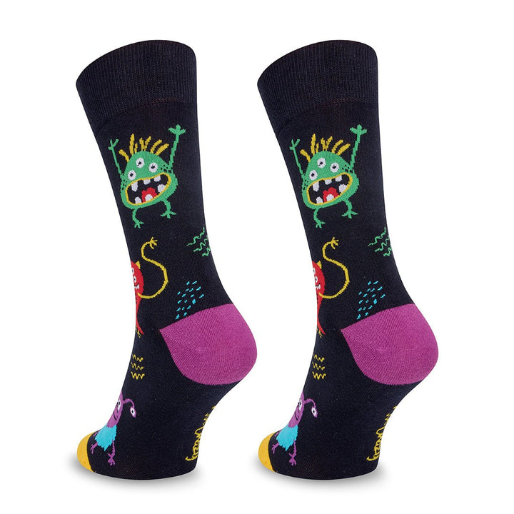 kylie crazy Calcetines divertidos de algodón "sin costuras". MONSTERS Ofertas de temporada