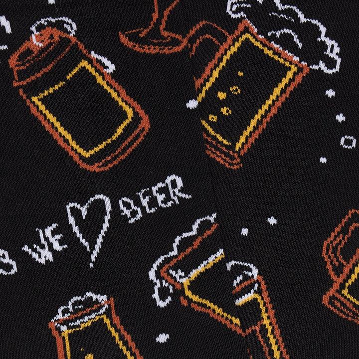 kylie crazy Calcetines divertidos de algodón "sin costuras". CERVEZA Rebajas de fin de temporada