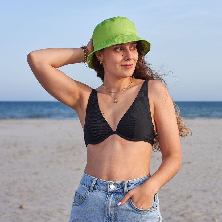 kylie crazy Gorro de pescador reversible AGUACATE En línea