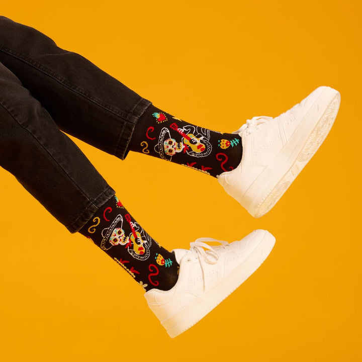 kylie crazy Calcetines divertidos de algodón "sin costuras". MARIACHI Mejor oferta
