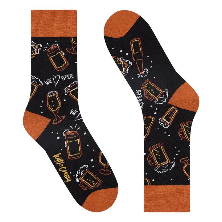 kylie crazy Original pack regalo con 3 pares de calcetines diferente+caja/jarra de CERVEZA Envío gratis