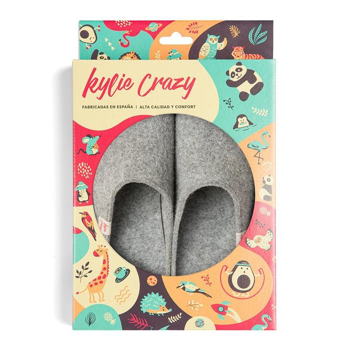 kylie crazy Zapatillas de Casa Homelike Gris Último día