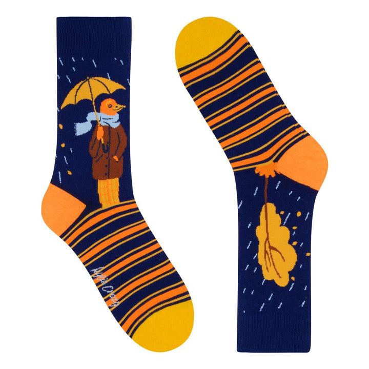 kylie crazy Calcetines originales "sin costuras" PAJARO LLUVIA 2025