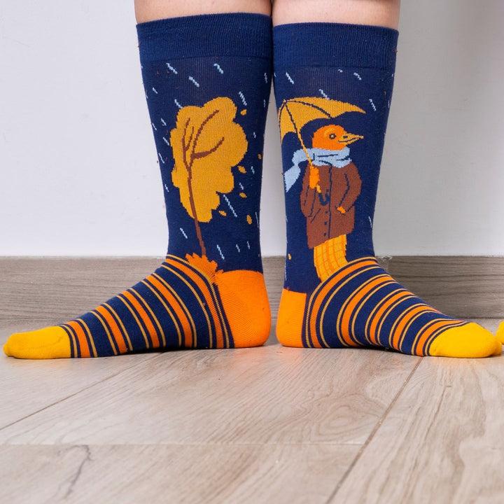 kylie crazy Calcetines originales "sin costuras" PAJARO LLUVIA 2025