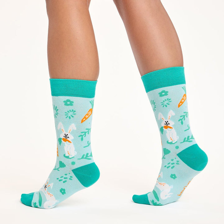 kylie crazy Calcetines divertidos de algodón "sin costuras" CONEJO En línea