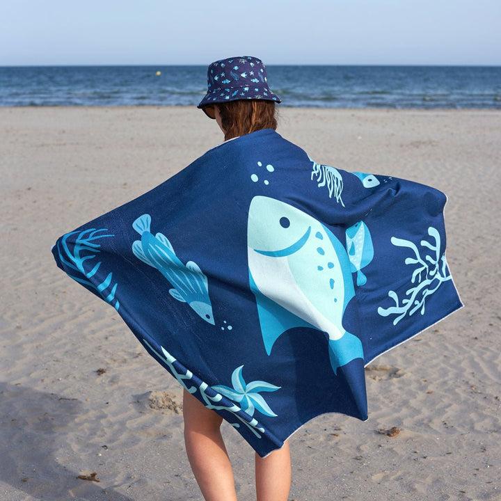 kylie crazy Toalla de playa ultraligera PECES Rebajas baratas