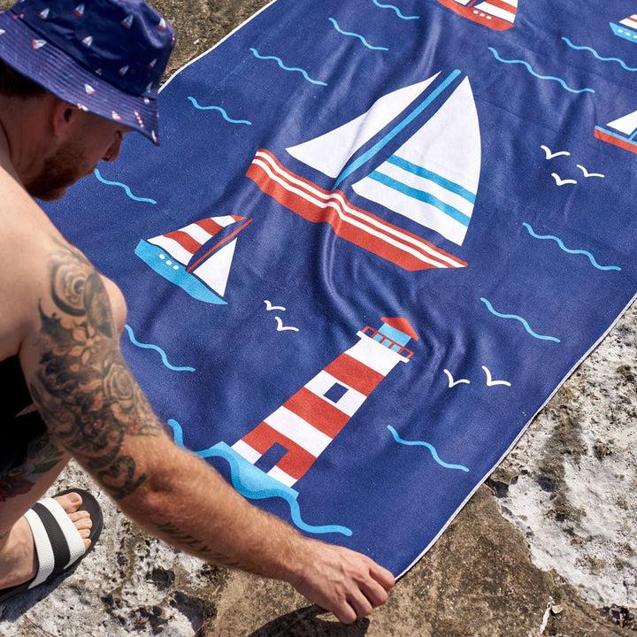 kylie crazy Toalla de playa ultraligera VELERO Tienda