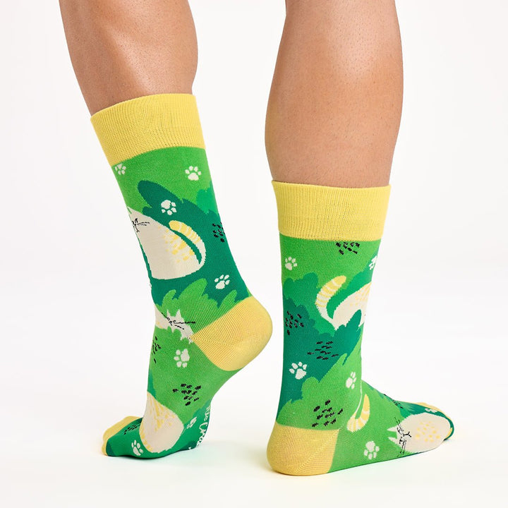 kylie crazy Original pack regalo con 3 pares diferentes de calcetines + cajita regalo GATOS Rebajas online