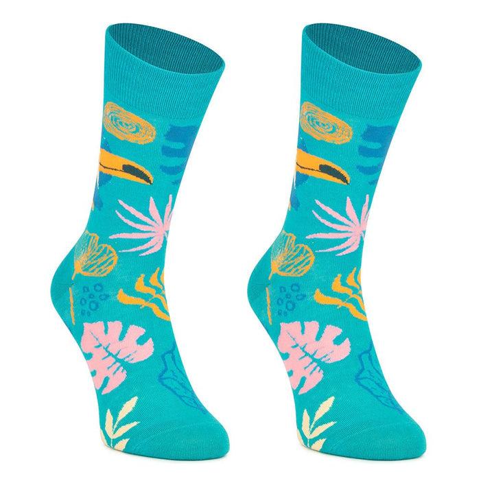 kylie crazy Calcetines divertidos de algodón TROPICAL DÍA