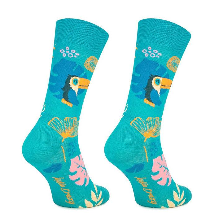kylie crazy Calcetines divertidos de algodón TROPICAL DÍA Envío gratis