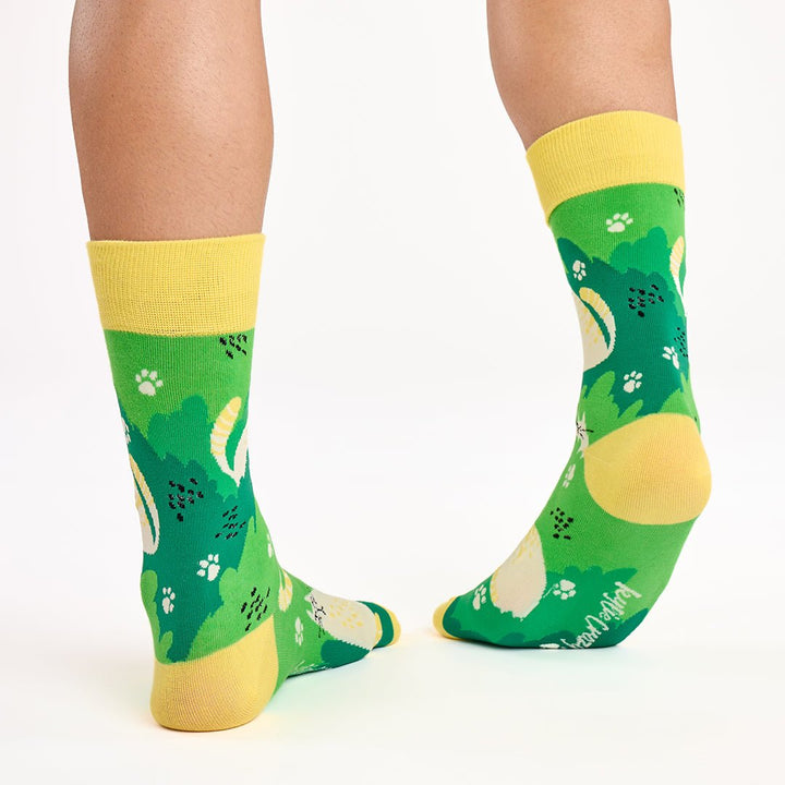 kylie crazy Calcetines divertidos de algodón "sin costuras" GATOS Últimos 3 días