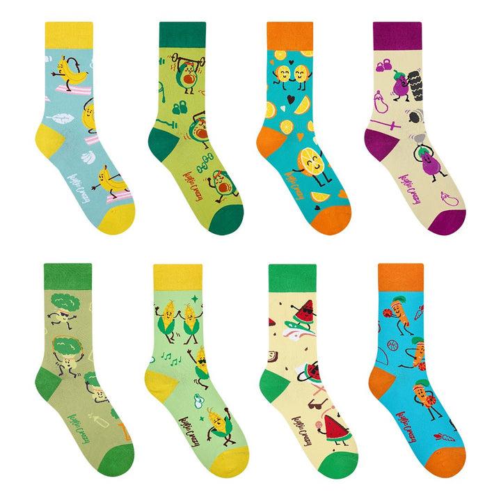 kylie crazy Original pack regalo 8 pares calcetines + CAJA FRUTAS Y VERDURAS ÚLTIMAS EDICIONES