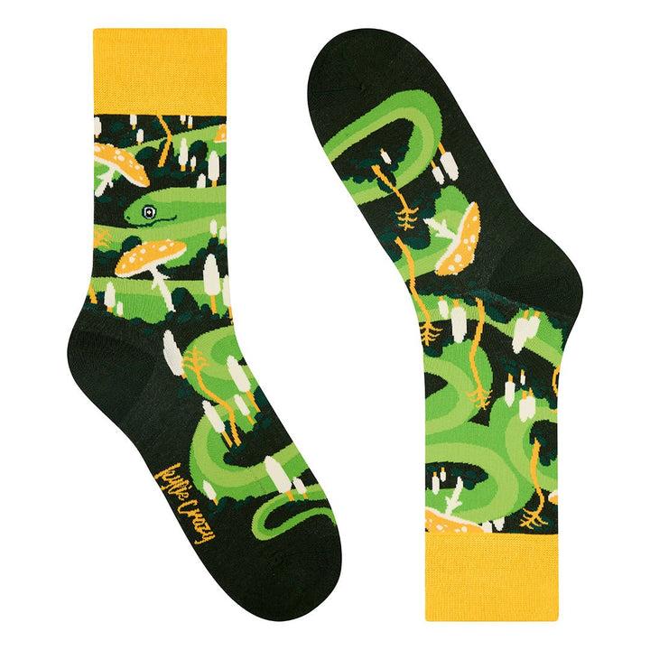 kylie crazy Calcetines divertidos de algodón "sin costuras" SERPIENTE Oferta especial de fábrica