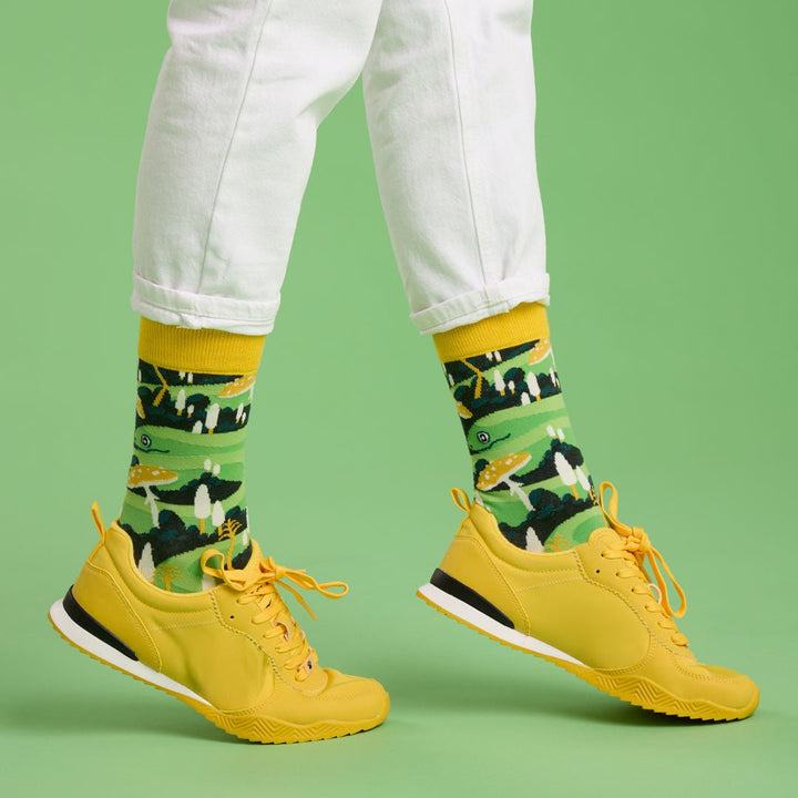 kylie crazy Calcetines divertidos de algodón "sin costuras" SERPIENTE Oferta especial de fábrica