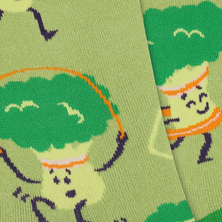 kylie crazy Calcetines divertidos de algodón "sin costuras" BROCOLI Envío internacional gratuito