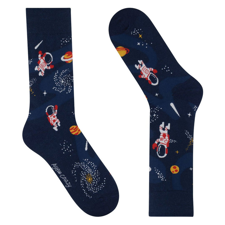 kylie crazy Calcetines divertidos de algodón ASTRONAUTA Descuentos del mes