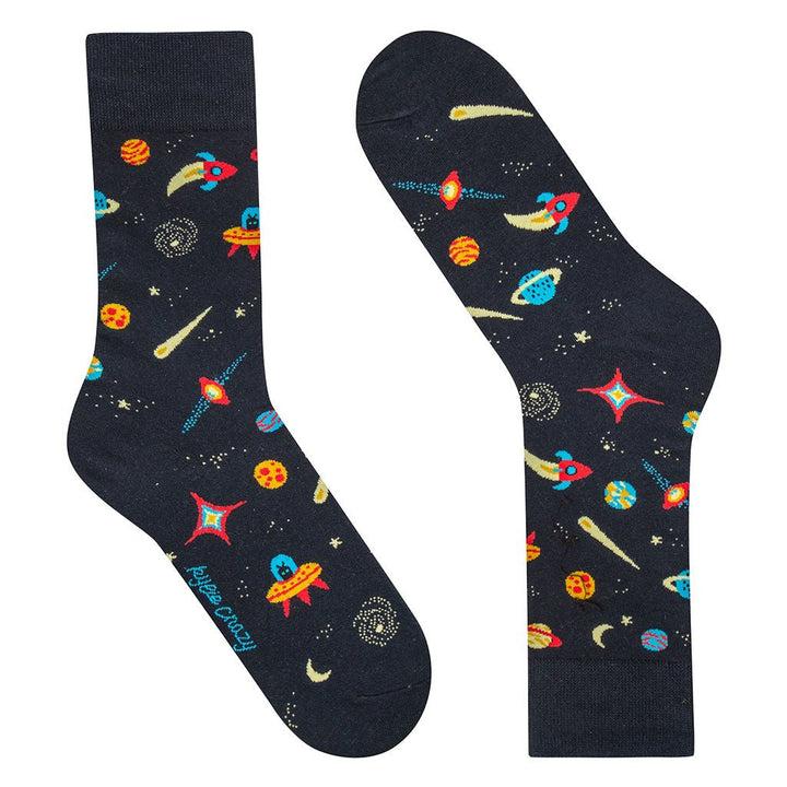 kylie crazy Calcetines originales de algodón GALAXIA Última moda