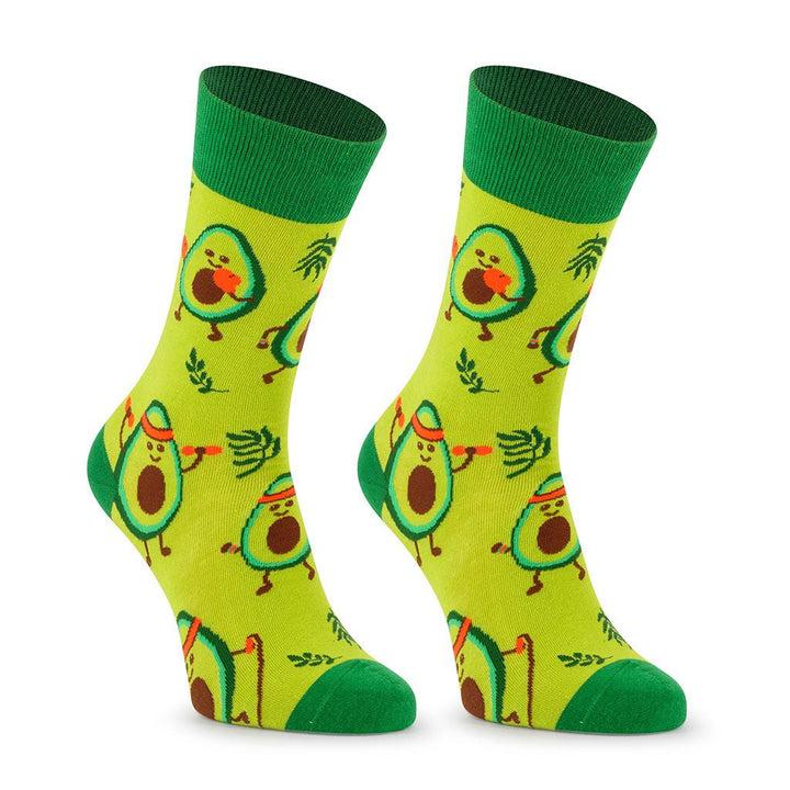 kylie crazy Calcetines divertidos de algodón AGUACATE Ofertas de temporada