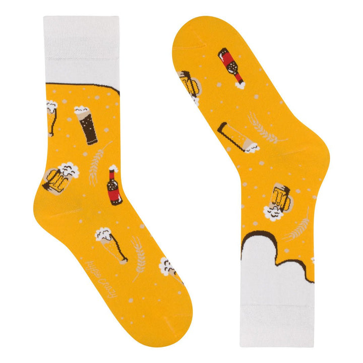 kylie crazy Calcetines originales de algodón CERVEZA Ofertas
