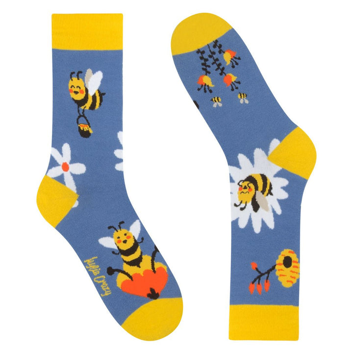 kylie crazy Calcetines alegres de algodón ABEJA Rebajas baratas
