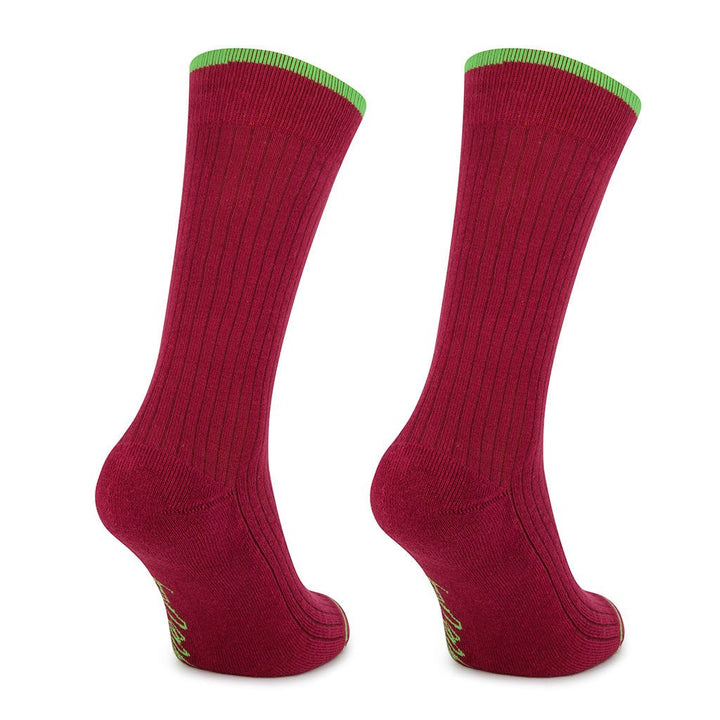 kylie crazy Calcetines rojo de algodón con acolchado PIES DELICADOS Rebajas top