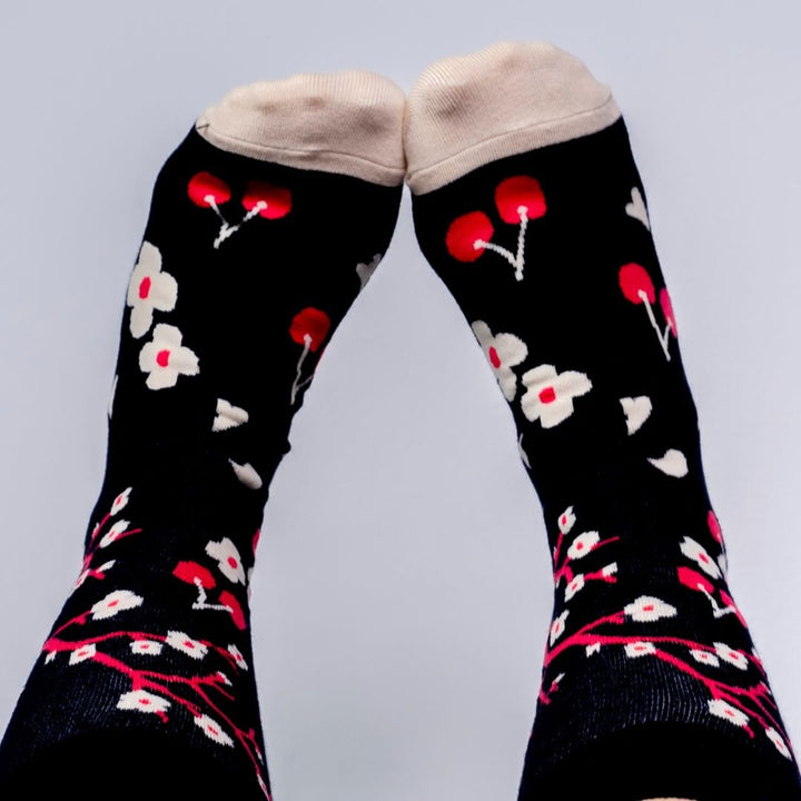 kylie crazy Calcetines originales de algodón CHERRY Envío gratis